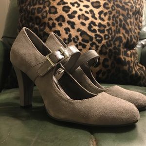 Merona Grey Heels